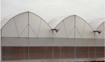 Fan and Pad Cooling Greenhouse Construction India — Kexim Climate Controlled Polyhouse