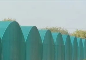 Shade Net House Construction India — HDPE Shade Net Structures — Kexim India