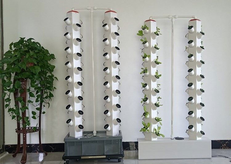 Vertical Aeroponic Tower System — High-Density Leafy Greens — Kexim India