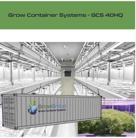 Grow Container Systems 40HQ Vegetables — Kexim India
