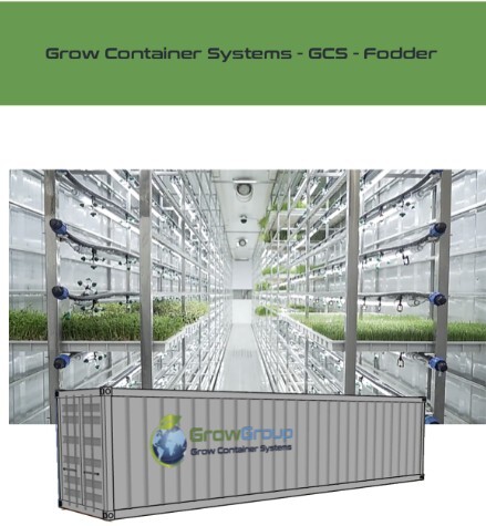 Grow Container Systems Fodder — Kexim India
